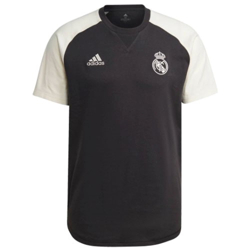 Entrenamiento Real Madrid 2021 2022 Negro Blanco